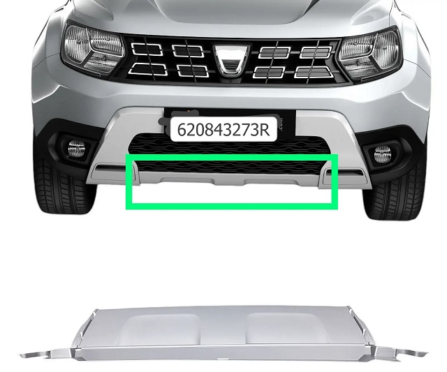 TAMPON BAKALİTİ ÖN ALT GRİ 620843273R DUSTER | 620843273R