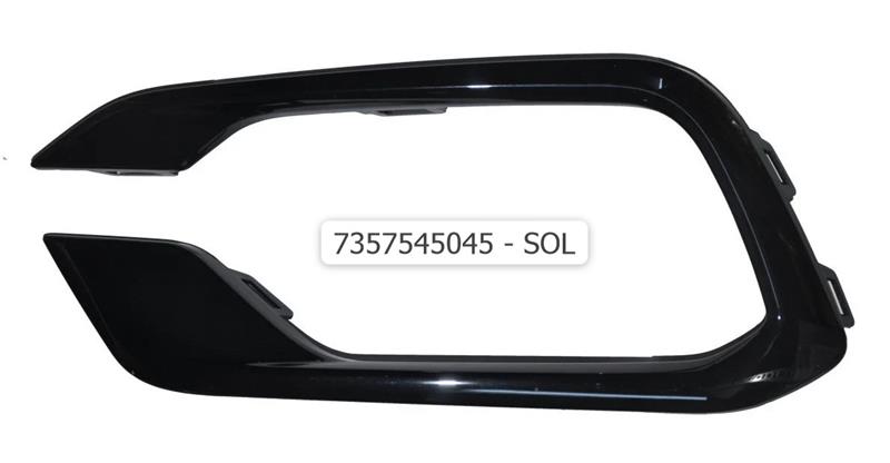 SİS FAR ÇERÇEVESİ SOL SİYAH EGEA 2020-> | 735754045