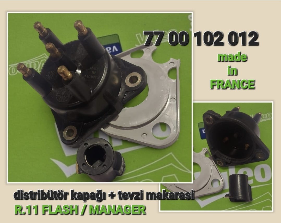 DİSTRİBÜRTÖR KAPAĞI + TEVZİ MAKARASI R11 FLASH-R21