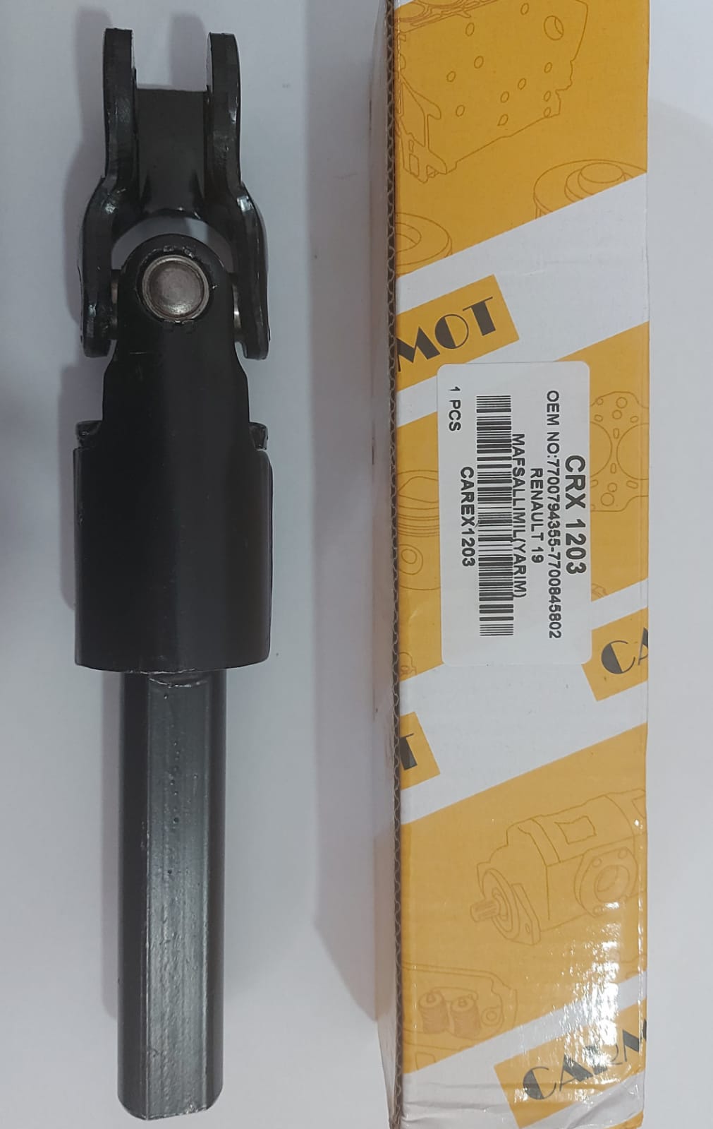 DİREKSİYON MAFSALLI MİL (YARIM) CRX1203 R19 (KISA TİP)