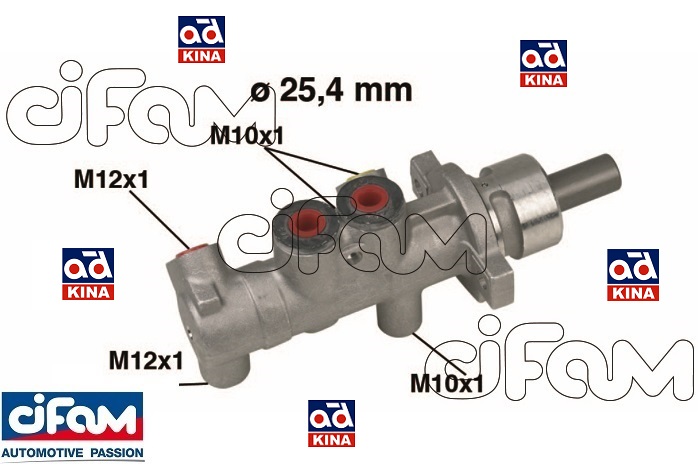 ANA MERKEZ 202415 MASTER-II (99-03) 2.5 DCI 2.8 -ABSSİZ (25,4mm) | 7701205286 4400036