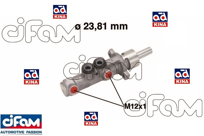 ANA MERKEZ 202572 MASTER-MOVANO 01>INTERSTAR 02>(23.81mm) | 7701207979 9121237 4601000QAP