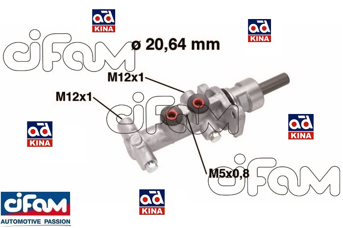 ANA MERKEZ 202768 TRAFİK-II 1.9D ALIMINYUM (20,64 MM) VIVARO 1.9-2.0 CDTI | 7701208267