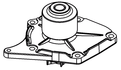 SU POMPASI CRX808 KANGO CLIO MEGANE-II 1.5 7701473327