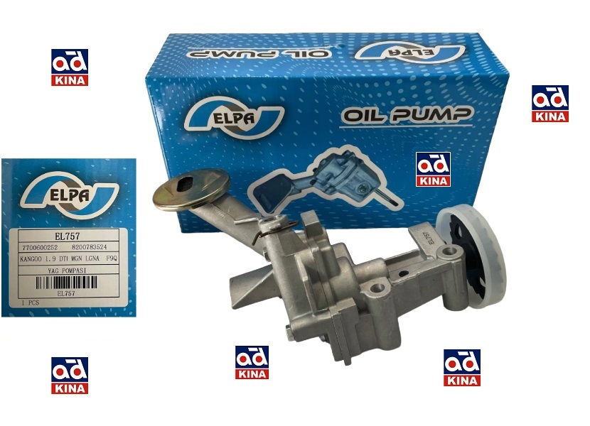 YAĞ POMPASI EL757 KANGOO 1.9 DTİ MEGANE LAGUNA F9Q