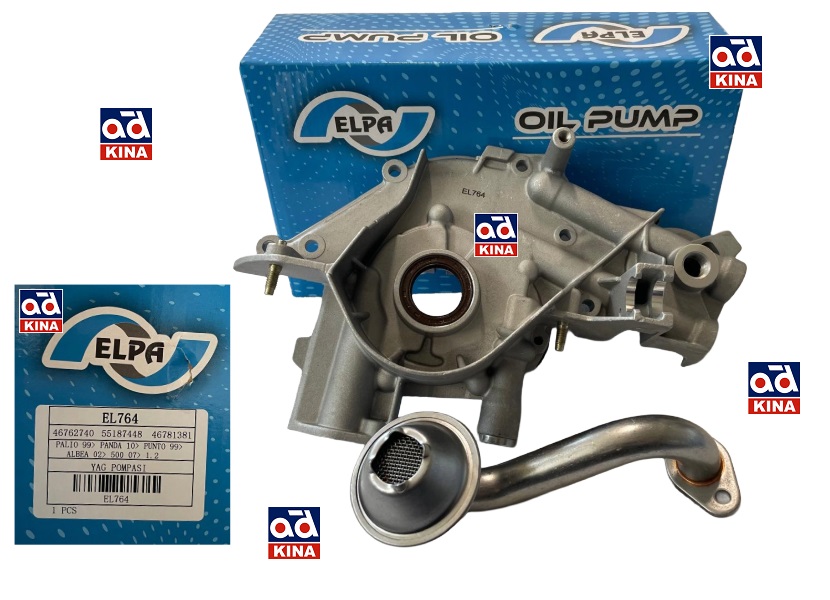 YAĞ POMPASI EL764 PALIO 99> PANDA 10> PUNTO 99> ALBEA 02> 500 07> 1.2