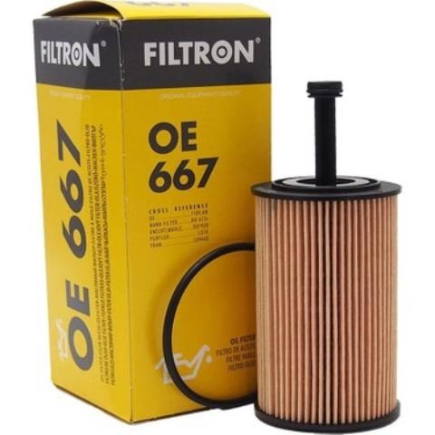 YAĞ FİLTRESİ OE667 C3 (02-) 1.4İ 1.6İ P206 (01-) P307 1.6