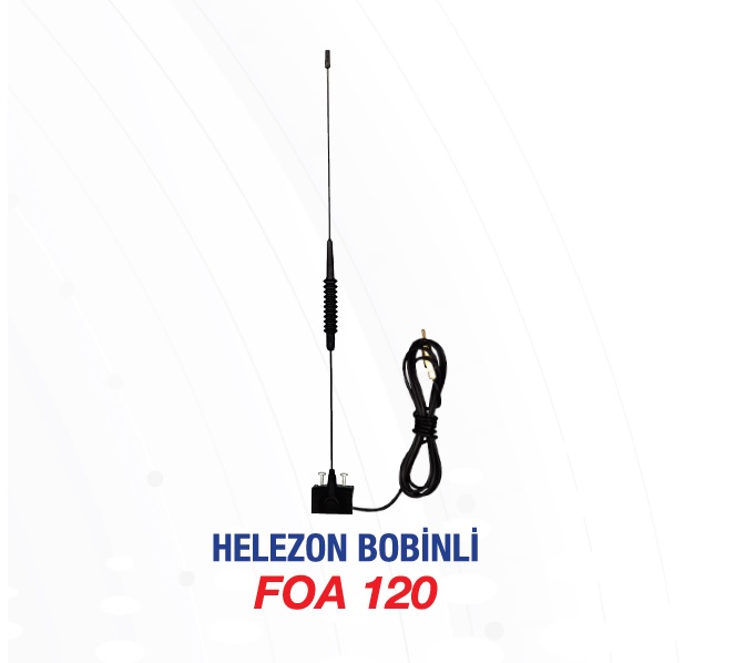 ANTEN KOMPLE FOA120 OLUK İÇİN HELEZON BOBİNLİ