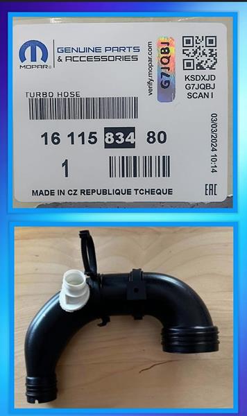 TURBO HORTUMU GİRİŞ 35735 GRANDE PUNTO-PUNTO EVO-YENİ DOBLO-LINEA 1.3 MULTIJET-A