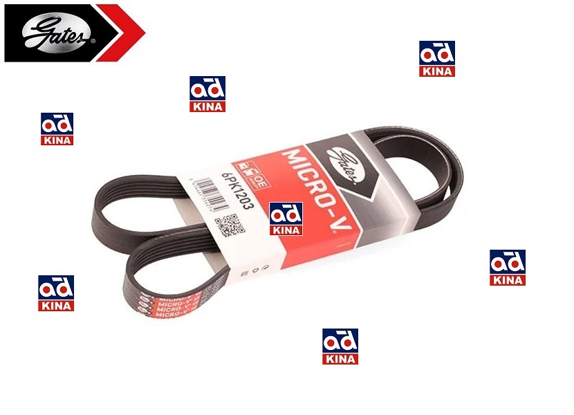 V.KAYIŞI 6PK1203 MEGANE-II (08-) 1.5 DCİ K9K CLIO SYMBOL KANGO FLUENCE | 8200243021