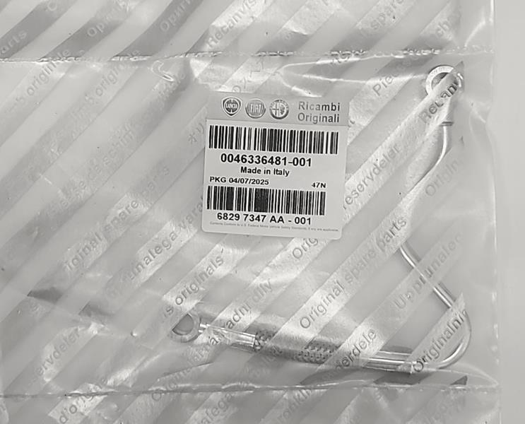 TURBO YAĞLAMA BORUSU 500XJEEP COMPASDOBLOEGEA 1.6MJET