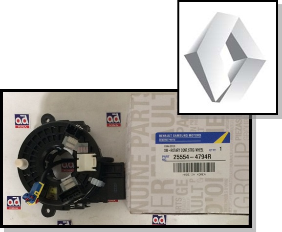 DİREKSİYON AIRBAG SARGISI 255544794R MEGANE-III FLUENCE