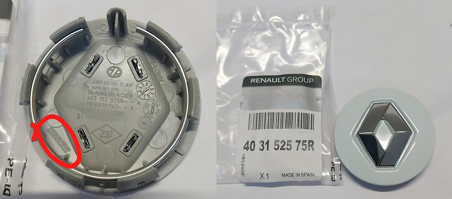 JANT GÖBEK ARMASI 16 JANT CLIO III IV MEGANE III FLUENCE KADJAR