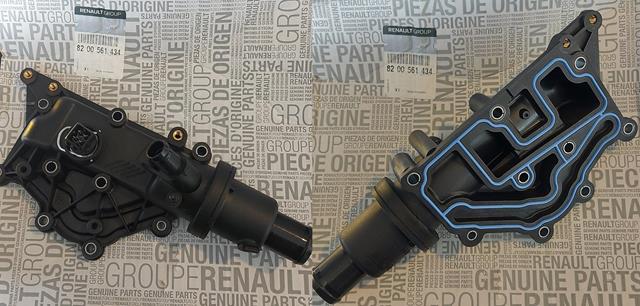 TERMOSTAT KOMPLE 8200561434 CLIO-III MEGANE-II 1.4 1.6-16V MODUS (8200158269)