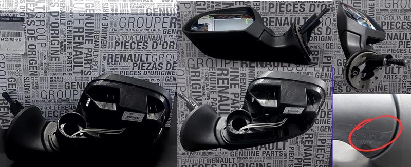 AYNA SOL DUSTER (10-13) MEKANİK | 963025111R