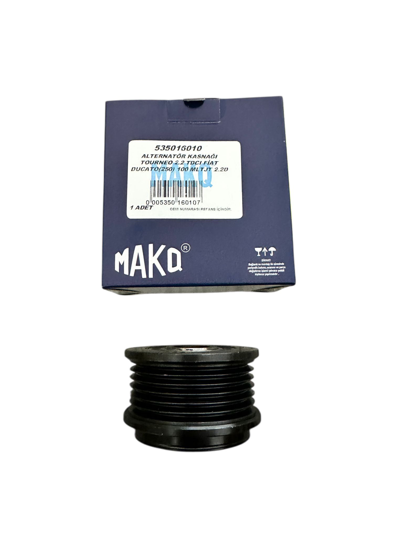 535016010 ALTERNATÖR KASNAĞI TOURNEO 2.2 TDCI FİAT DUCATO(250) 100 MLTJT 2.2D | 535016010