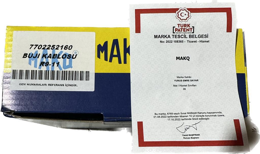 BUJİ KABLOSU 7702252160 R9 R11 R19 R21 BROADWAY FAIRWAY 1.4 | 7702252160 7702415171