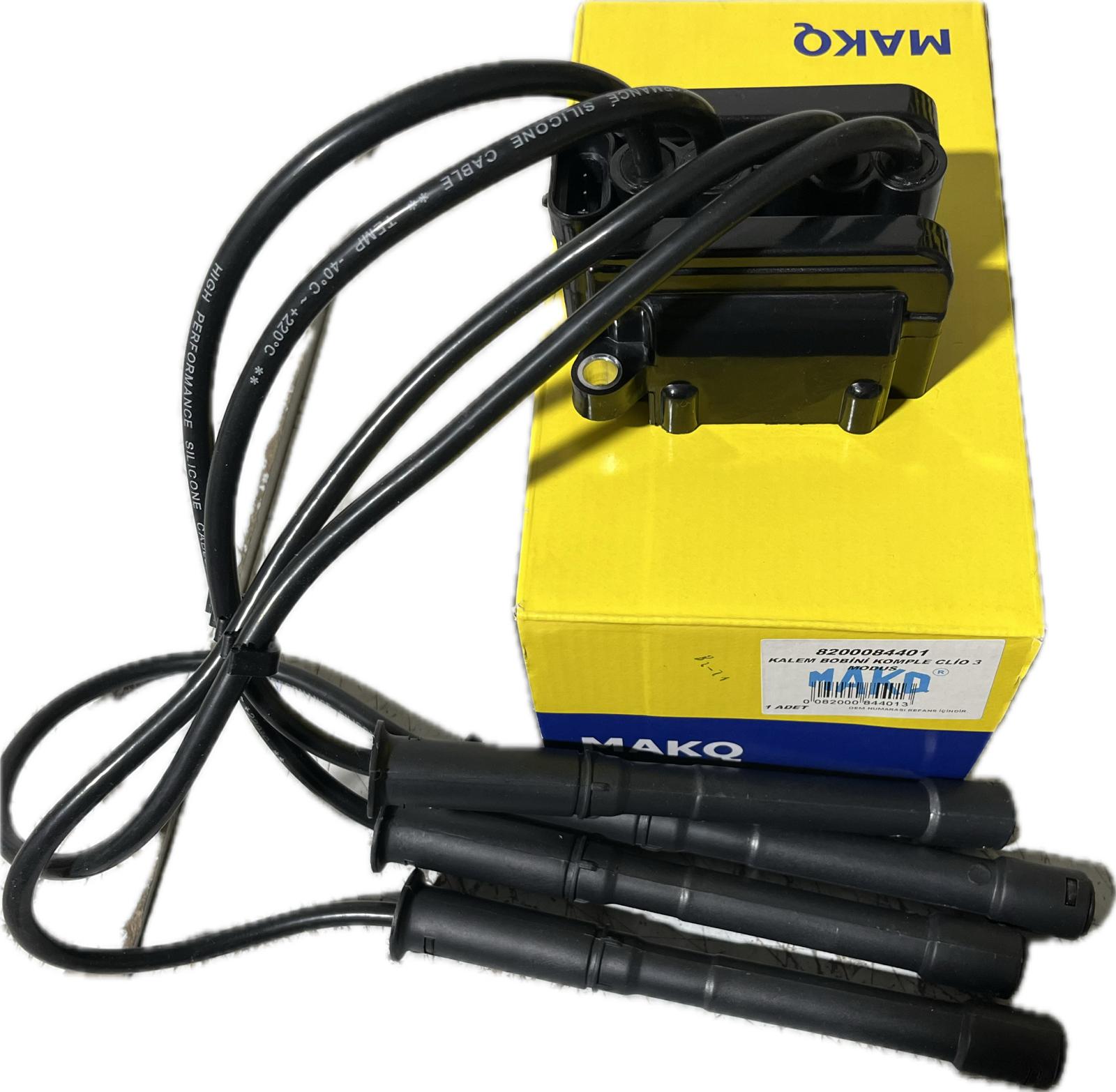 ATEŞLEME BOBİNİ KALEM  KOMPLE 8200084401 CLİO III MODUS | 8200084401 8200051128