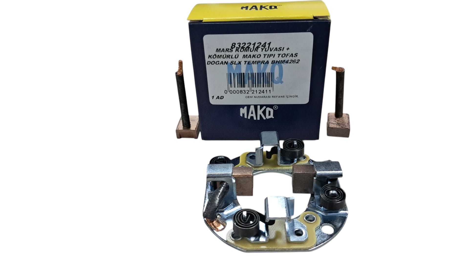 MARŞ KOMUR YUVASI + KÖMÜRLÜ  MAKO TIPI 83221241 DOGAN SLX TEMPRA | 83221241 BHM4262