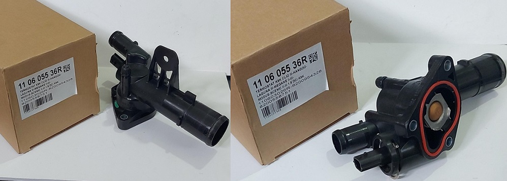 TERMOSTAT KOMPLE 110603026R MEGANE-III CLIO-III FLUENCE 1.5 DCI K9K QASHQAI 2FİŞ | 8200954328