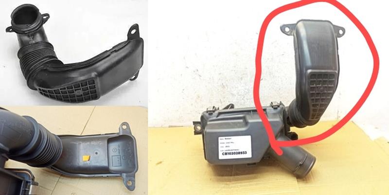 HAVA FİLTRE BORUSU CLIO V 1.5DCİ K9K 2020-> | 165554991R