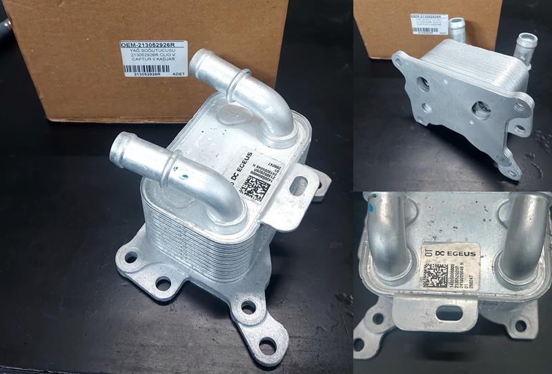 YAĞ SOĞUTUCUSU 213052926R CLIO V CAPTUR II KADJAR KOLEOS 1.3TCE H5H | 213052926R