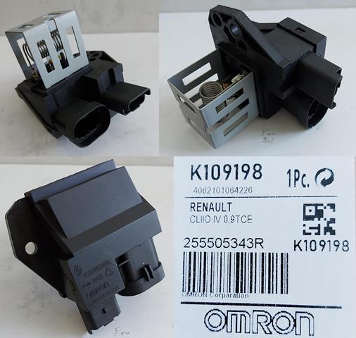 FAN RESİZTANSI CLIO-IV 12> CAPTUR 13> DUSTER 10> DOKKER 12>