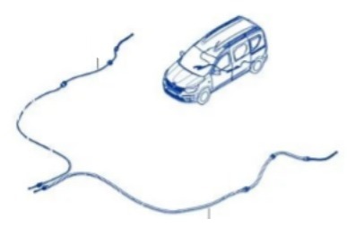 EL FREN TELİ ARKA 364004247R EXPRESS COMBİ 2020-> 1.5 K9K