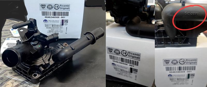 TERMOSTAT 46346508 EGEA 22> RENEGADE 18> COMPASS 1.0T-GDİ 1.3 T-GDİ 1.3 HYBRID | 46346508