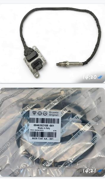 46352108 NOX OKSİJEN SENSÖRÜ DOBLO 1.6 JTD