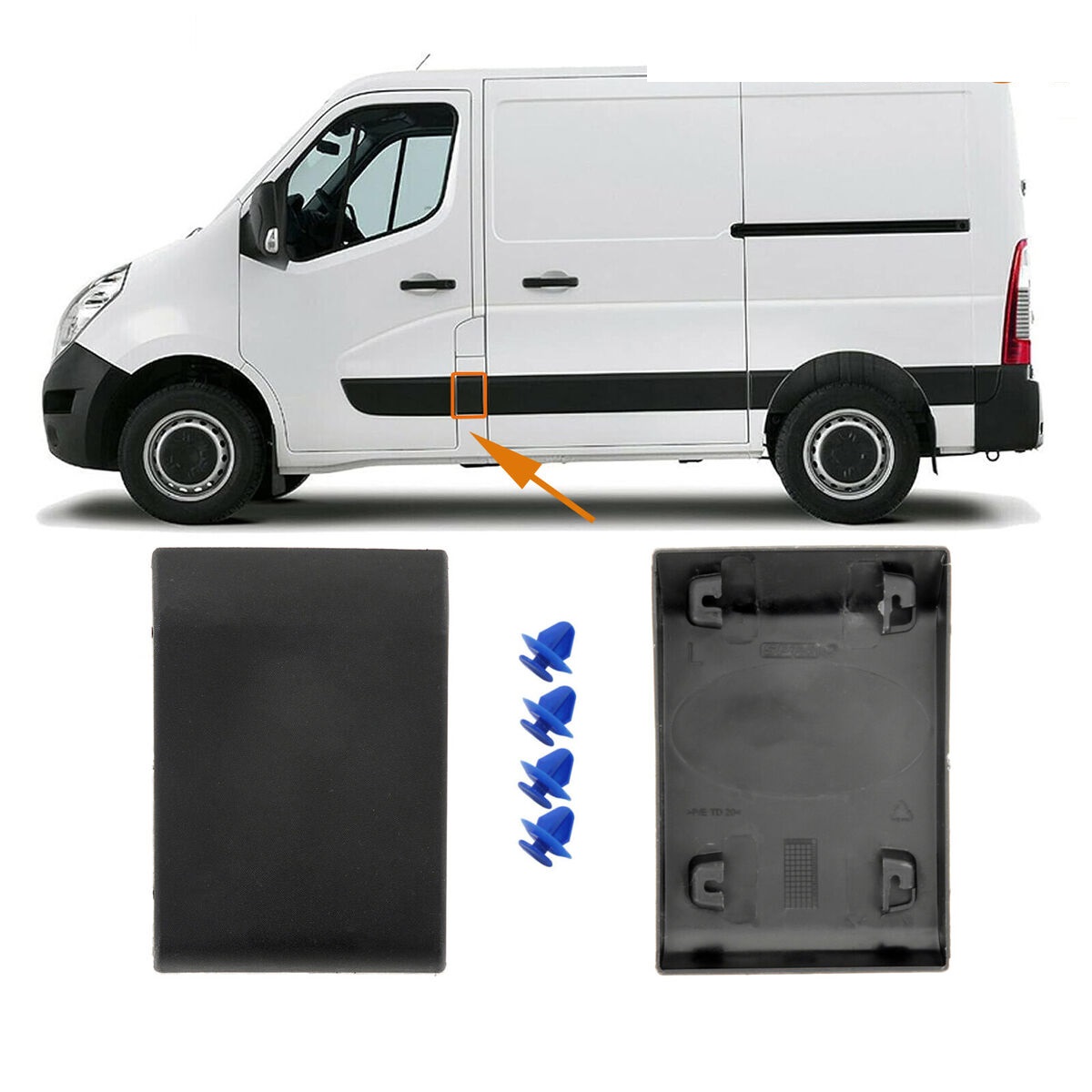 768190129R ÇITA MASTER III ORTA KAPI SOL-SAĞ (KISA KASA)