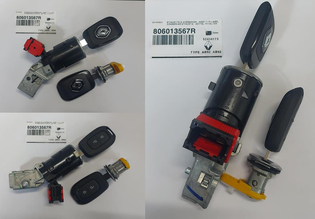 KONTAK ANAHTAR SETİ 806013567R MEGANE IV | 806013567R