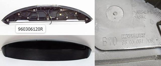 BAGAJ KAPAK SPOYLERİ 960306120R CAPTUR ZOE