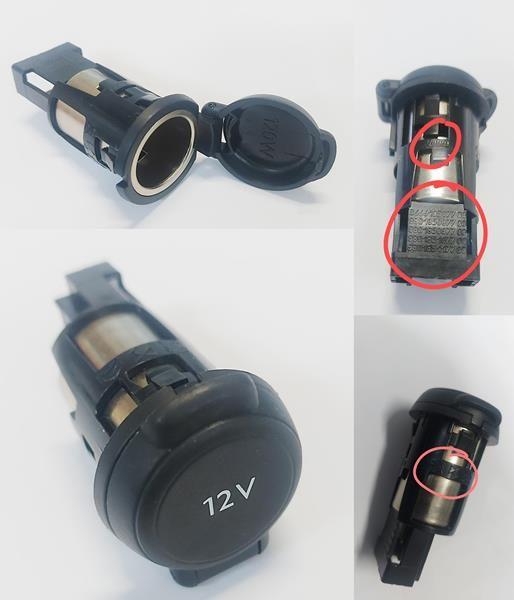 ÇAKMAK GİRİŞ SOKETİ 12V 96661053ZD P301 P2008 P3008 P508 P5008 EXPERT IV C4