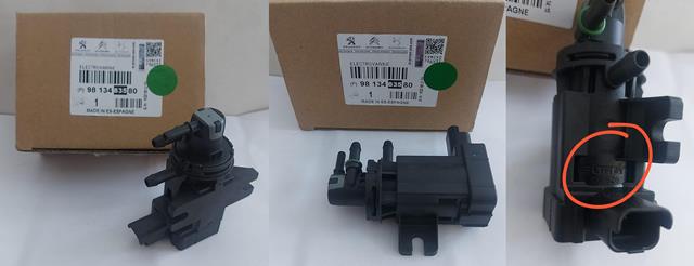 EGR ELEKTROVANA P207 P208 P3008 P308 P407 P508 P5008 DS3 1,4 SCUDO FIESTA VI