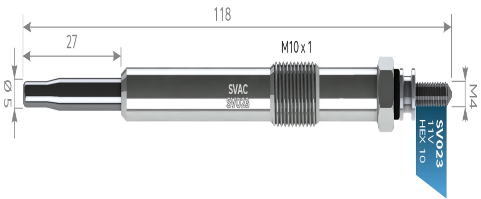 ISITMA BUJİSİ SV023 P407 P607 2.0 HDİ C5 C8 FOCUS MONDEO S40 2.0TDCİ
