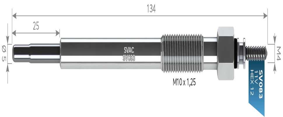 ISITMA BUJİSİ SV083 VECTRA 3.0 CDTI VELSATIS 3.0 DCİ J9