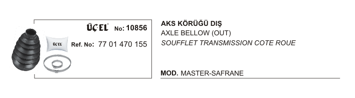 AKS KÖRÜĞÜ DIŞ 10856 MASTER SAFRANE 7701470155