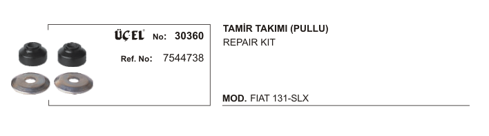 ROTİLLİ KOL TAMİR TAKIM 30360 M131 SLX 7544738 (PULLU)