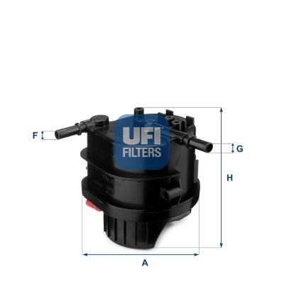 MAZOT FİLTRESİ 2434300 1.4TDCİ FIESTA FUSION P206 P207 P307 C3 XSARA BİPPER