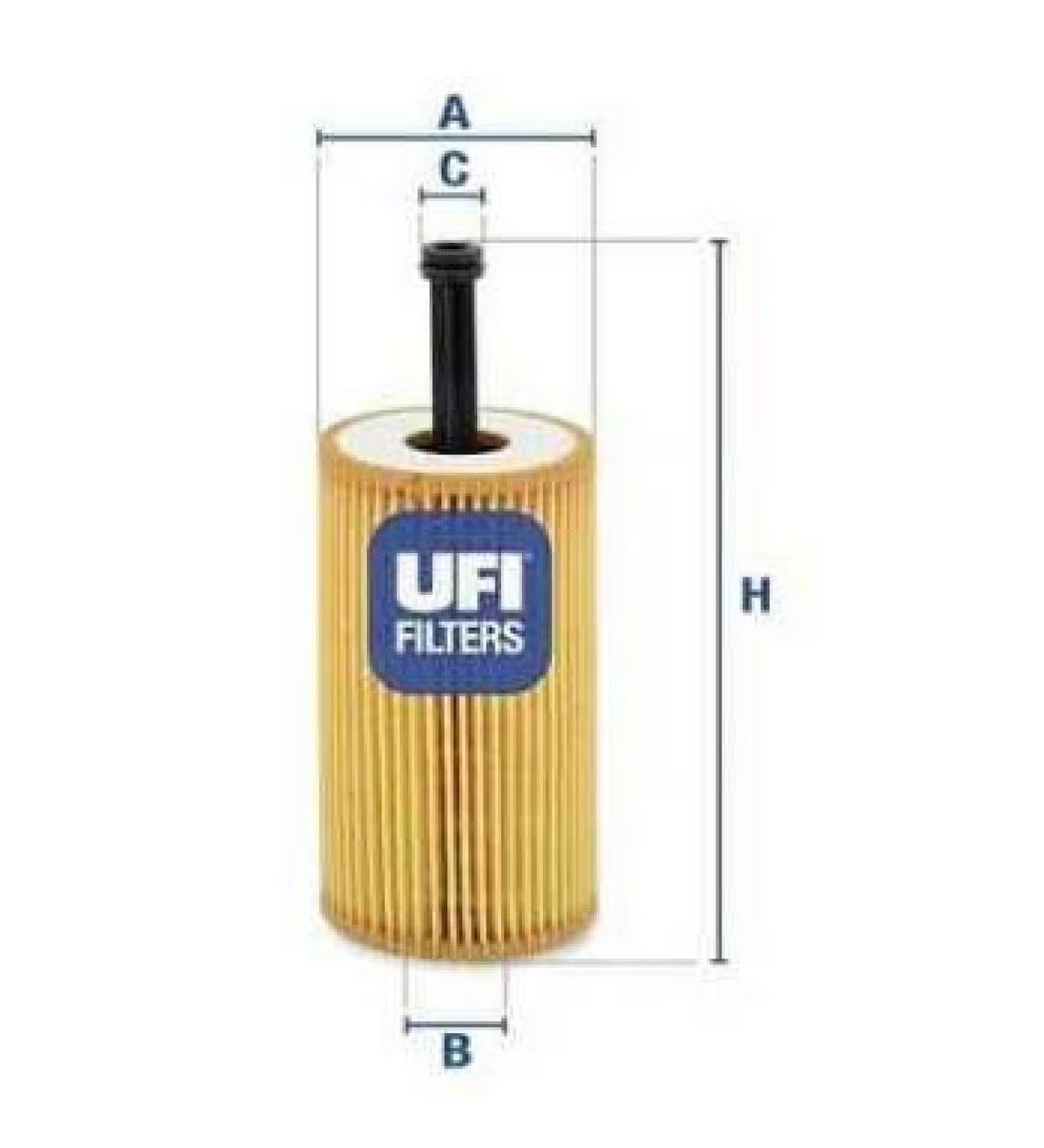 YAĞ FİLTRESİ 2503200 P206 P306 P307 C2 C3 1.4İ-1.6İ 8V ELEMAN TİP | 1109AN
