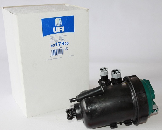 MAZOT FİLTRESİ KOMPLE 5517800 DOBLO LINEA 05-10 1.3MJTD (ORJ = UFI) 2FİŞLİ