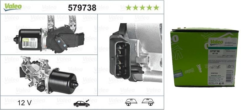 SİLGİ MOTORU 579738 CLIO-III (05-)