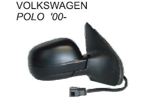 AYNA SOL VM192EHAL POLO  HB (00-) ELEKTRİKLİ ISITMALI KESİK CAM | 6N1857507H